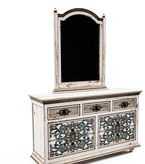 Huma Hand Carved Solid Wooden Bed / Bedroom Set