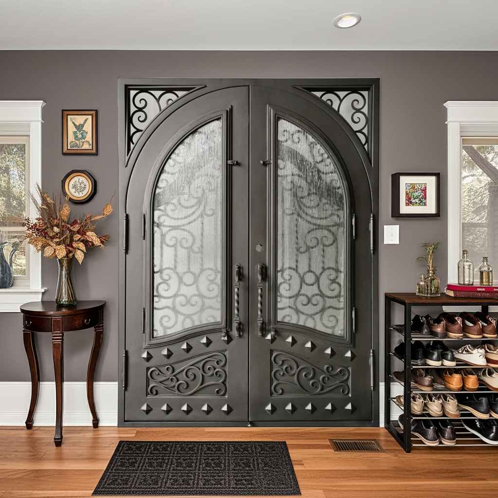 Shahen Wrought Iron Door