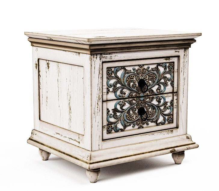 Huma Hand Carved Solid Wooden Bed / Bedroom Set