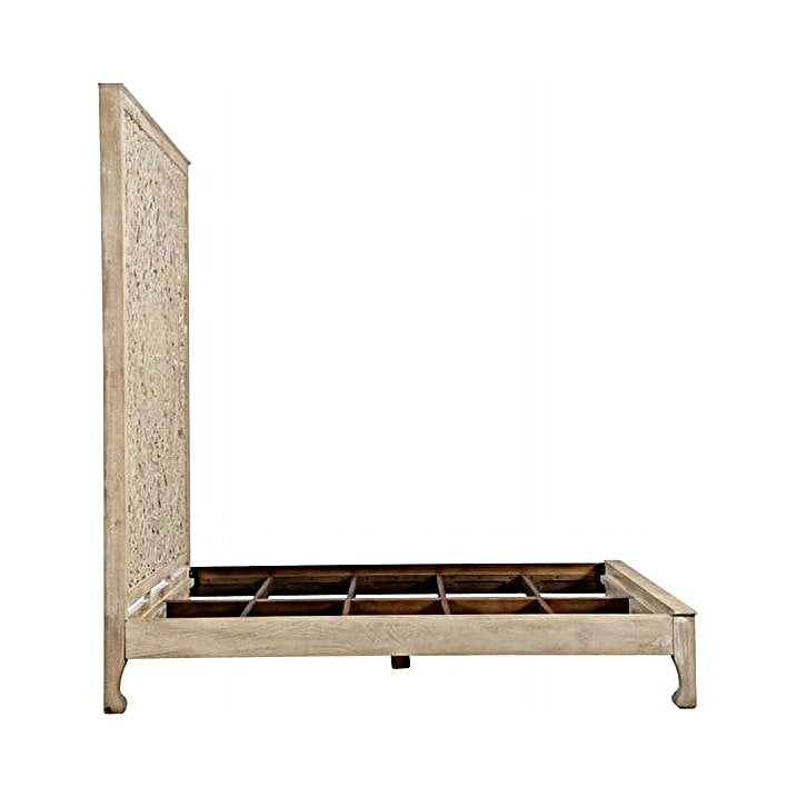 Alamid Hand carved Indian Bed