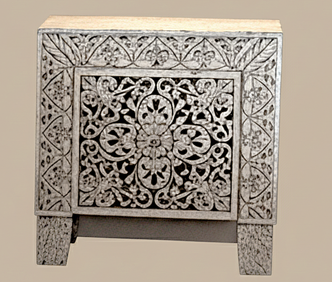 Shah Hand carved Solid Wooden Platform Bedframe / Bedroom Set