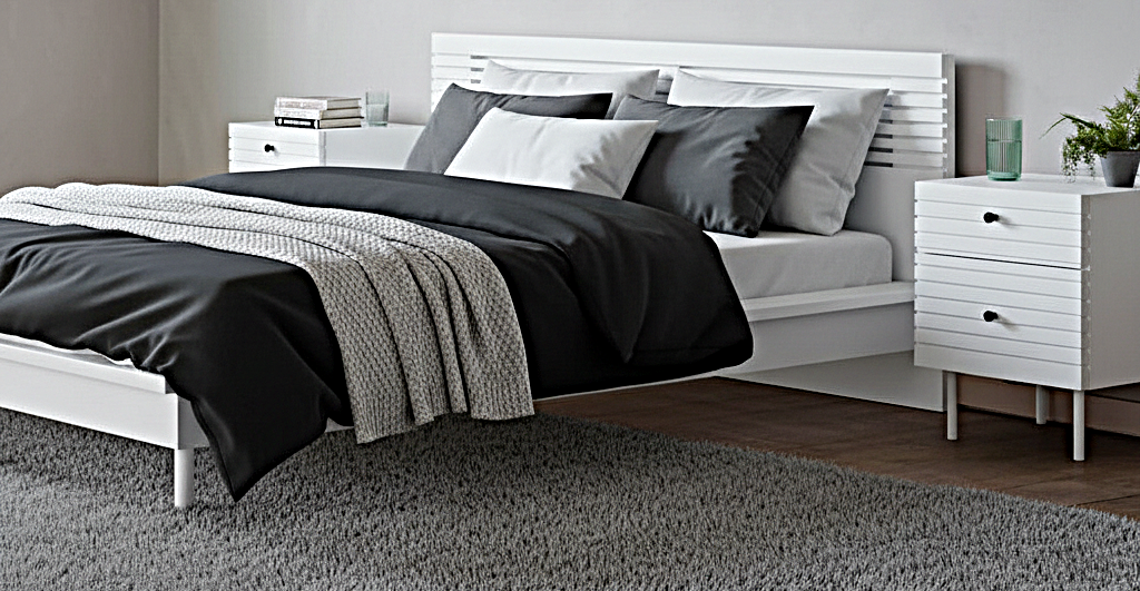 Cama natural de madera maciza Dura