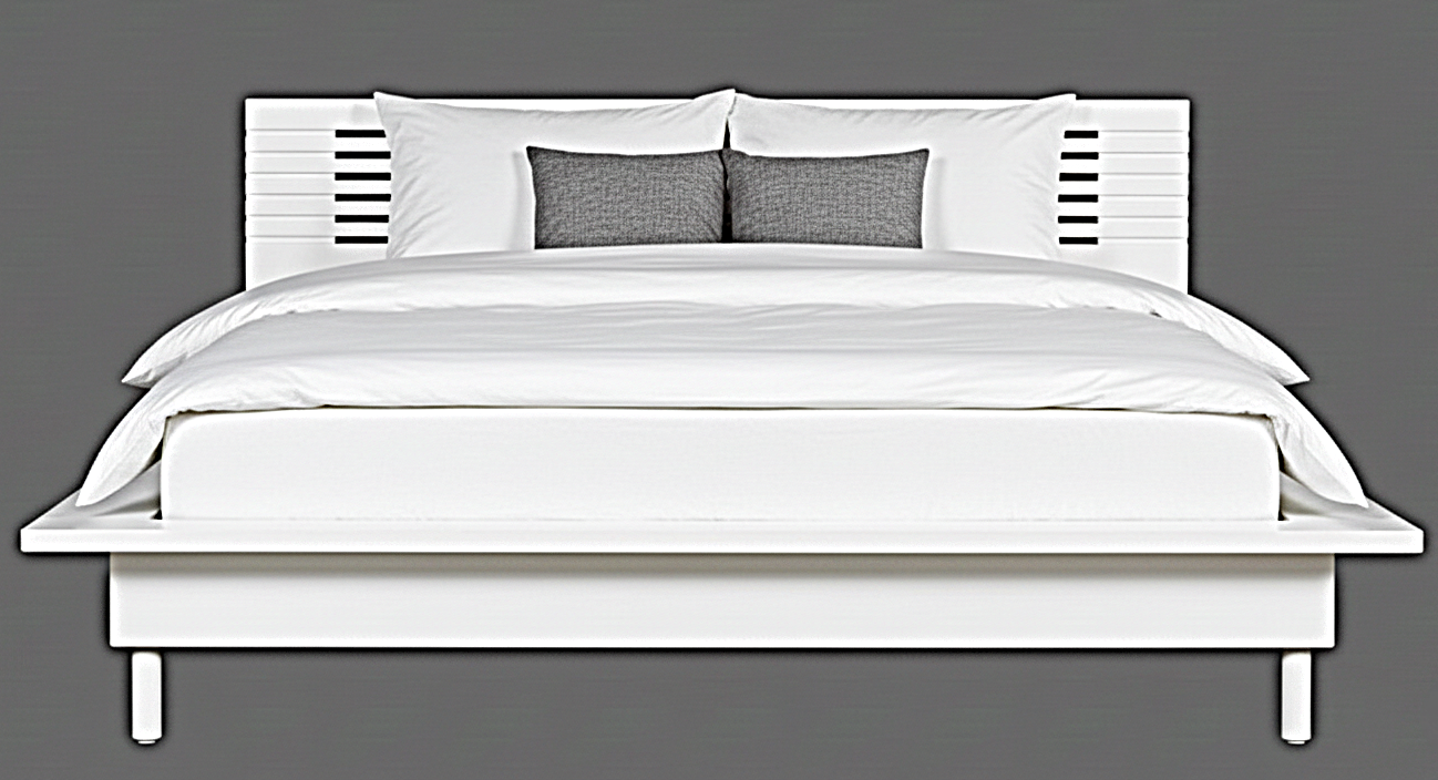 Cama natural de madera maciza Dura