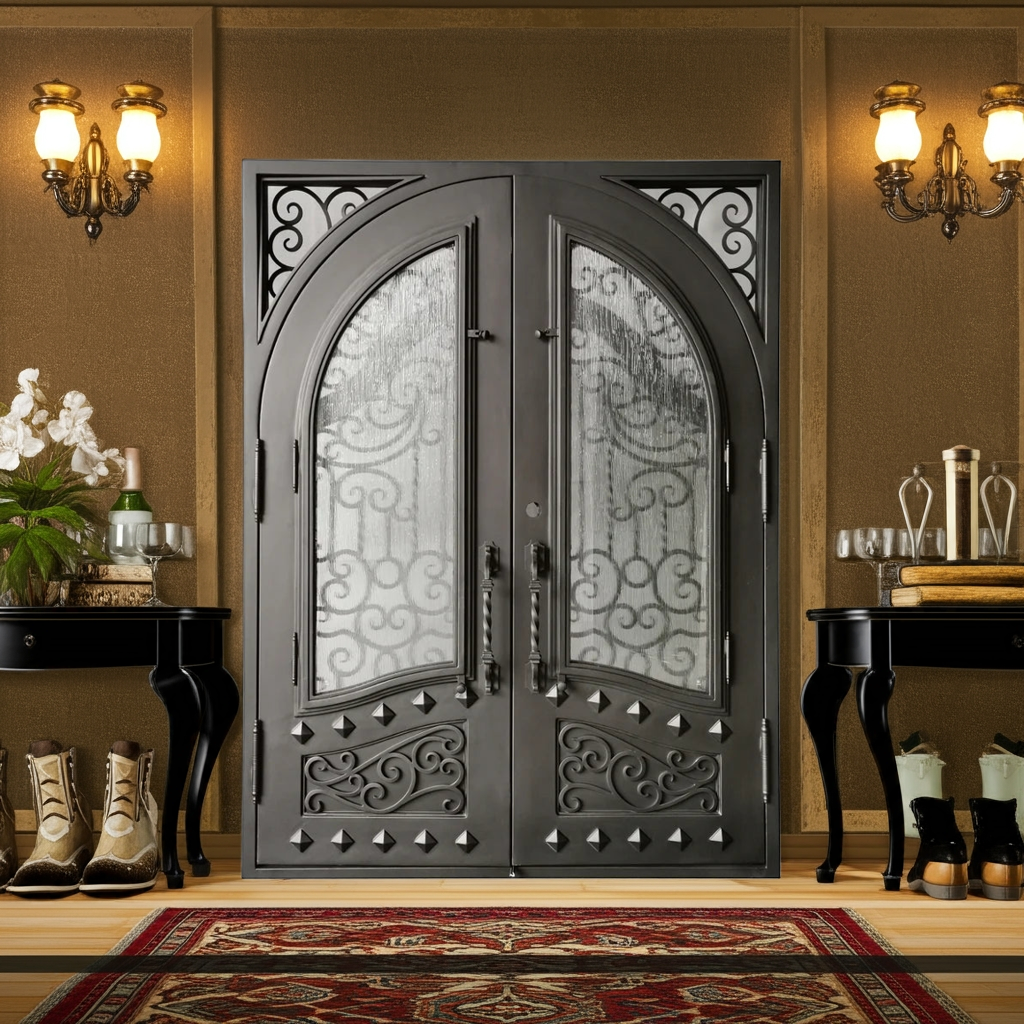 Shahen Wrought Iron Door