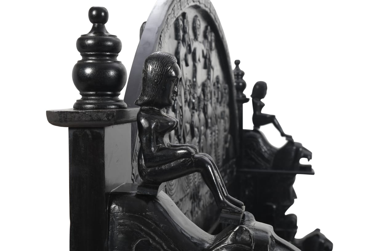 Daze Hand Carved Gothic Bed