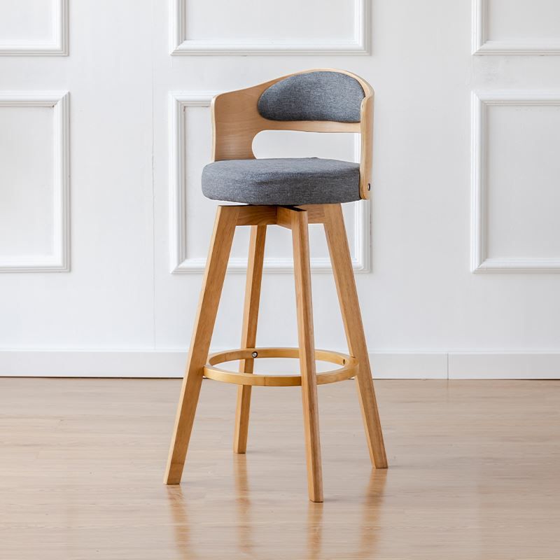 Amway Swivel Bar Stools for Pub / Home by Hibashi Furniture – handcrafted solid wood furniture made in India