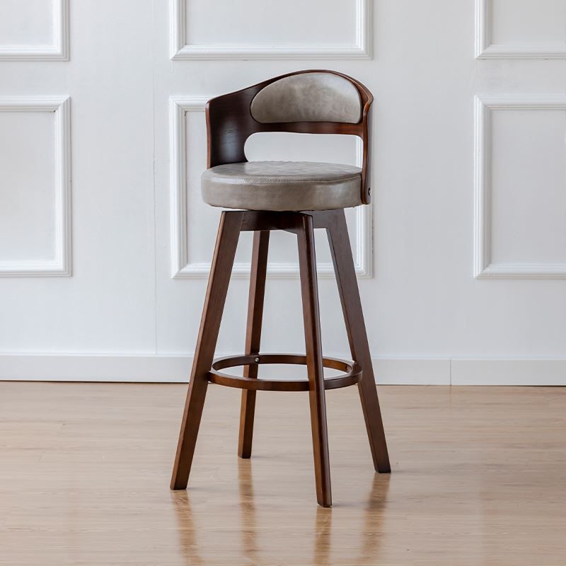 Amway Swivel Bar Stools for Pub / Home by Hibashi Furniture – handcrafted solid wood furniture made in India