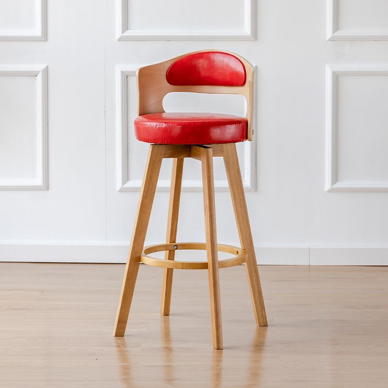 Amway Swivel Bar Stools for Pub / Home by Hibashi Furniture – handcrafted solid wood furniture made in India