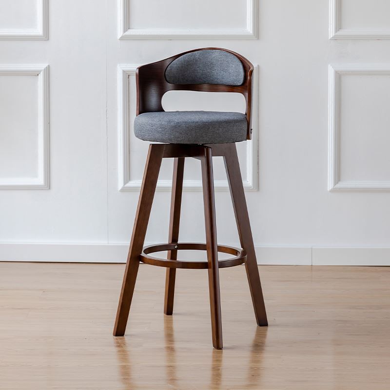 Amway Swivel Bar Stools for Pub / Home by Hibashi Furniture – handcrafted solid wood furniture made in India