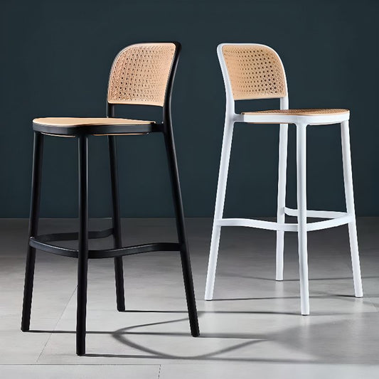 Bazic Mordern Foot Rest Counter/Bar Stools – handcrafted solid wood furniture