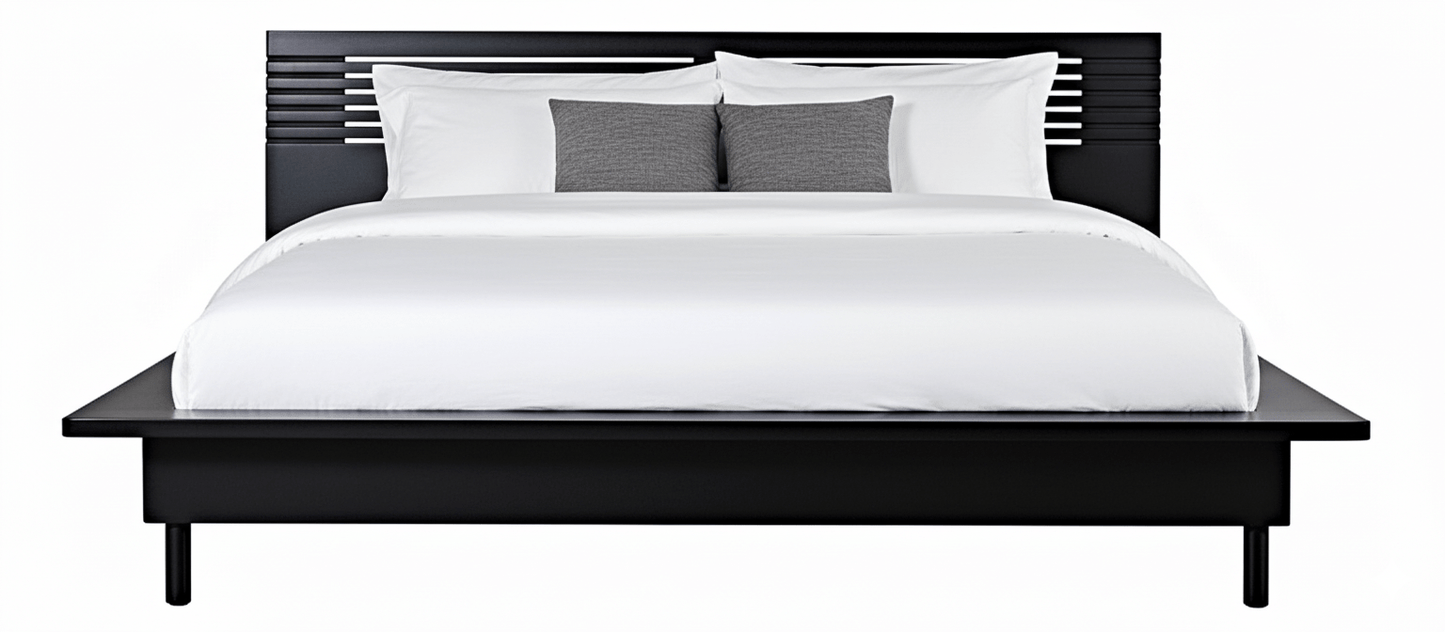 Dura Solid Wood Natural Bed – handcrafted solid wood furniture