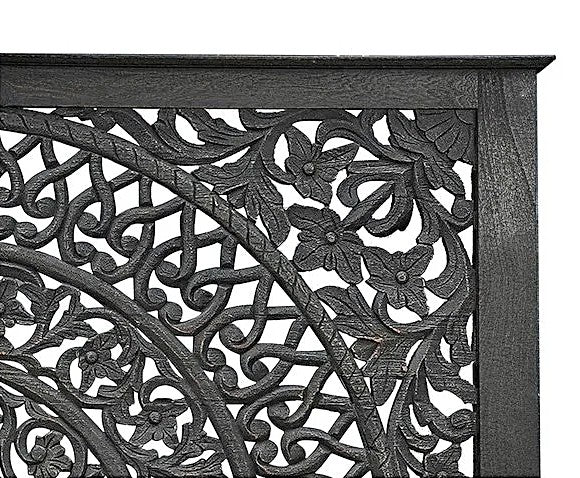 Alamid Hand carved Indian Bed