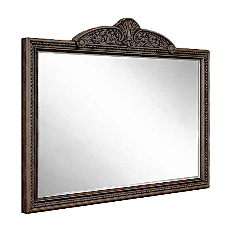 Grand Chateau™ Hand - Carved Solid Wood Platform Bed & Bedroom Collection – handcrafted solid wood furniture