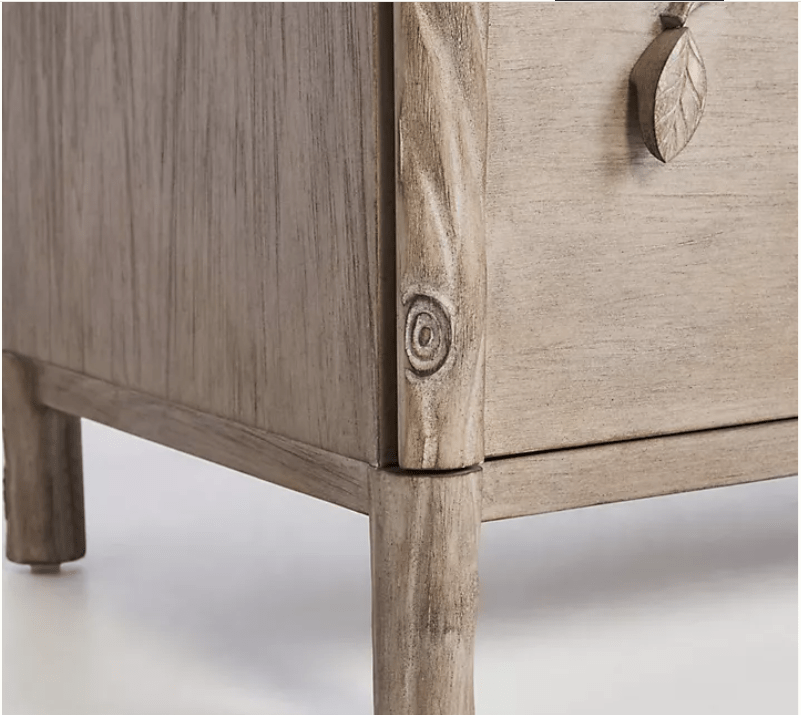Hand Carved Ornithology Six - Drawer Dresser by Hibashi Furniture – handcrafted solid wood furniture made in India
