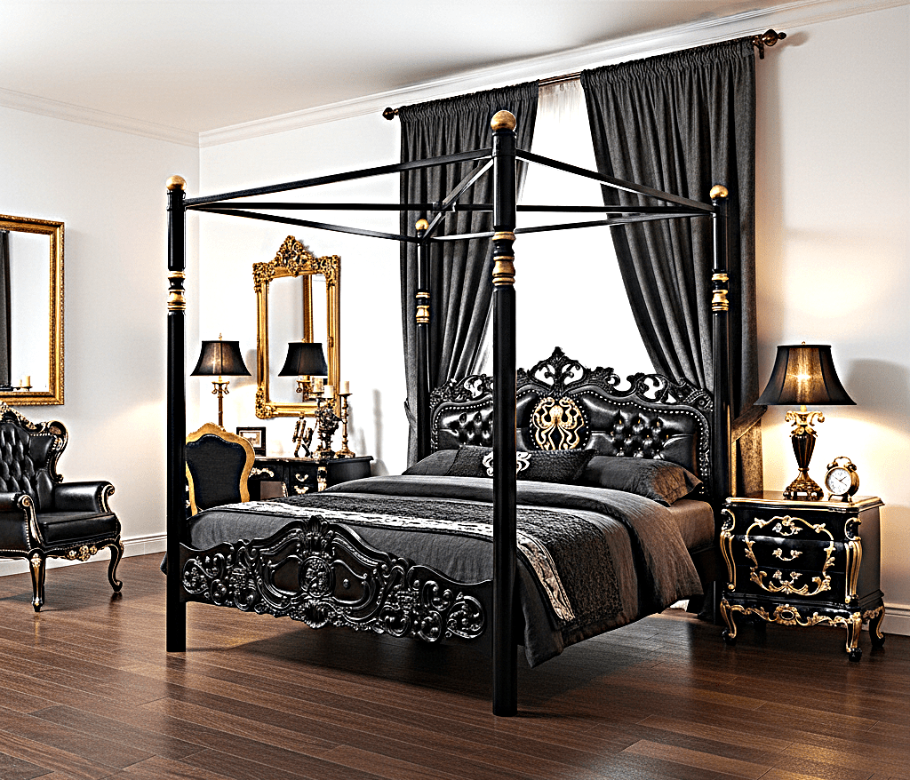 Huni Solid Mango Wood Hand Carved Bedside by Hibashi Furniture – handcrafted solid wood furniture made in India