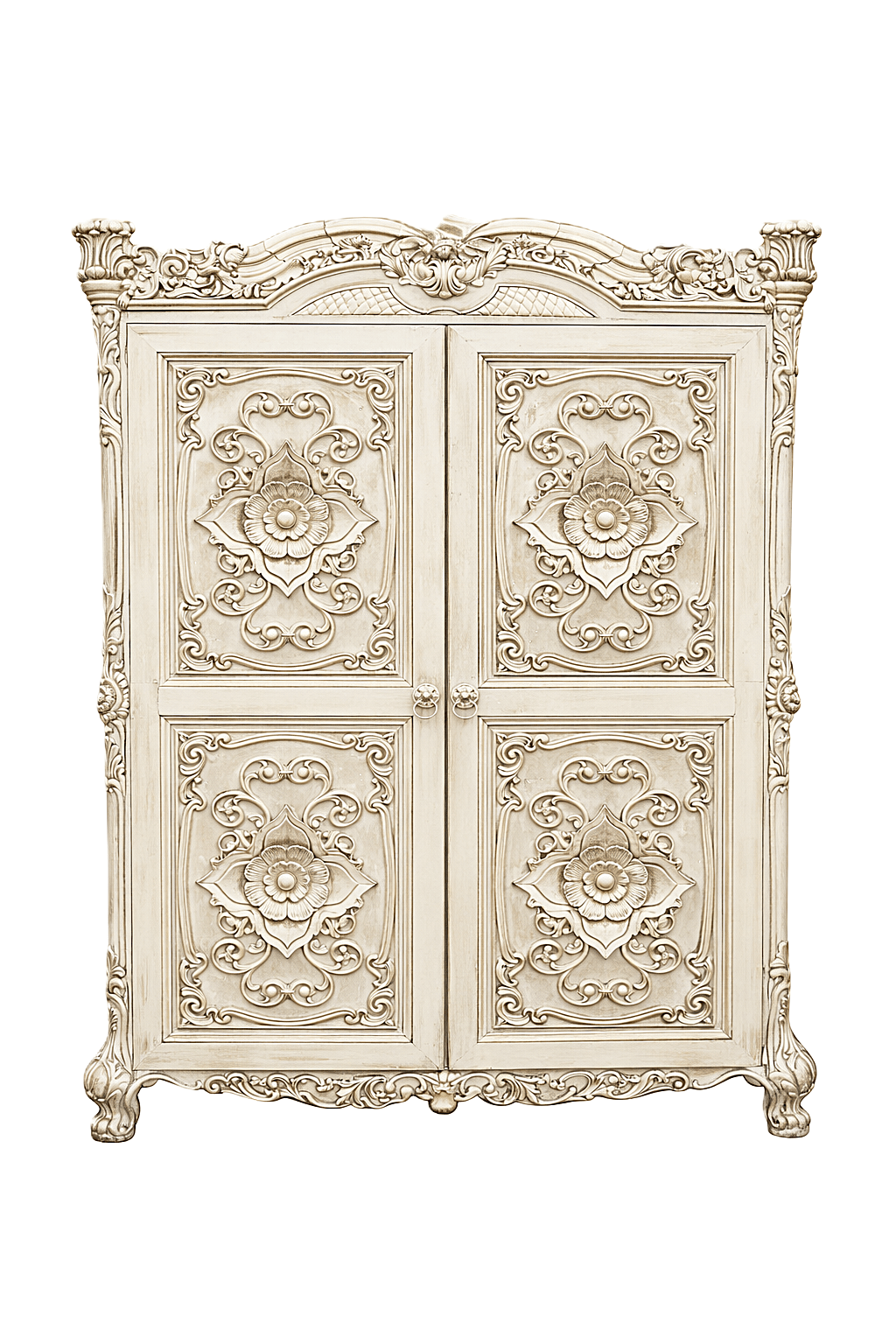 Majesty Mango Wood Armoire/Wardrobe – handcrafted solid wood furniture