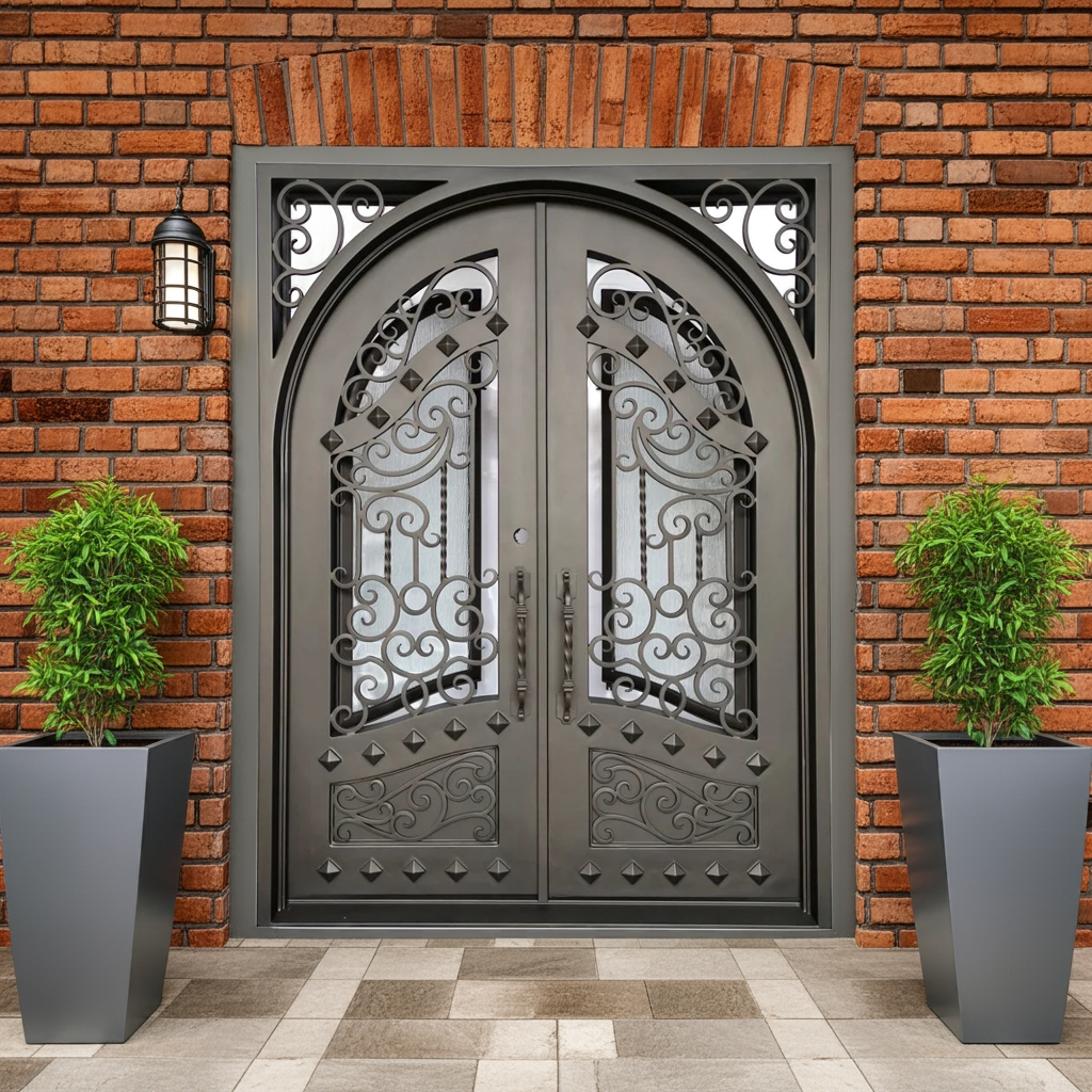 Shahen Wrought Iron Door