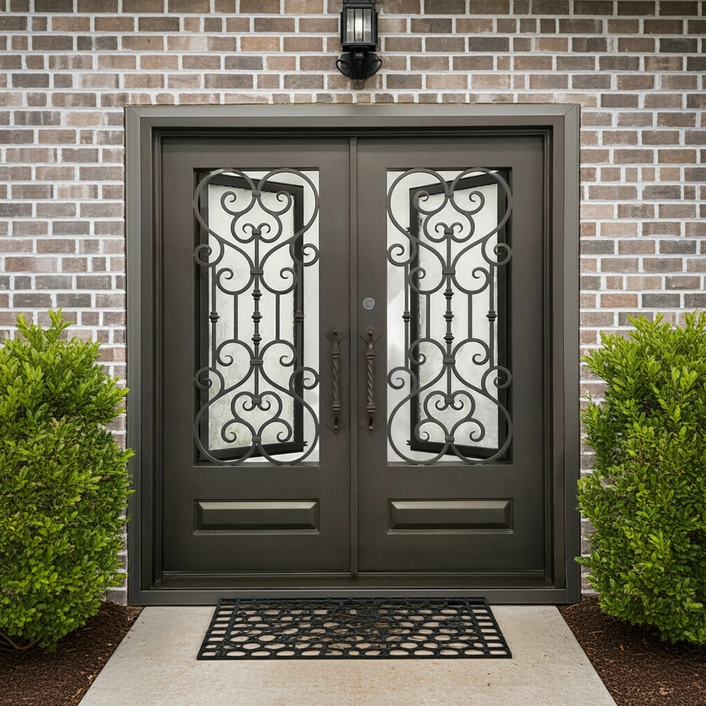 Sienna Wrought Iron Door