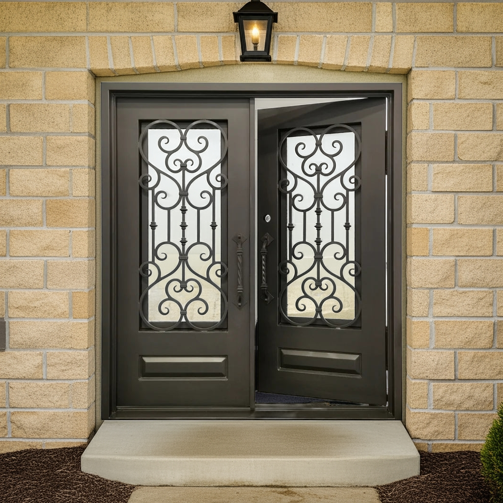 Sienna Wrought Iron Door