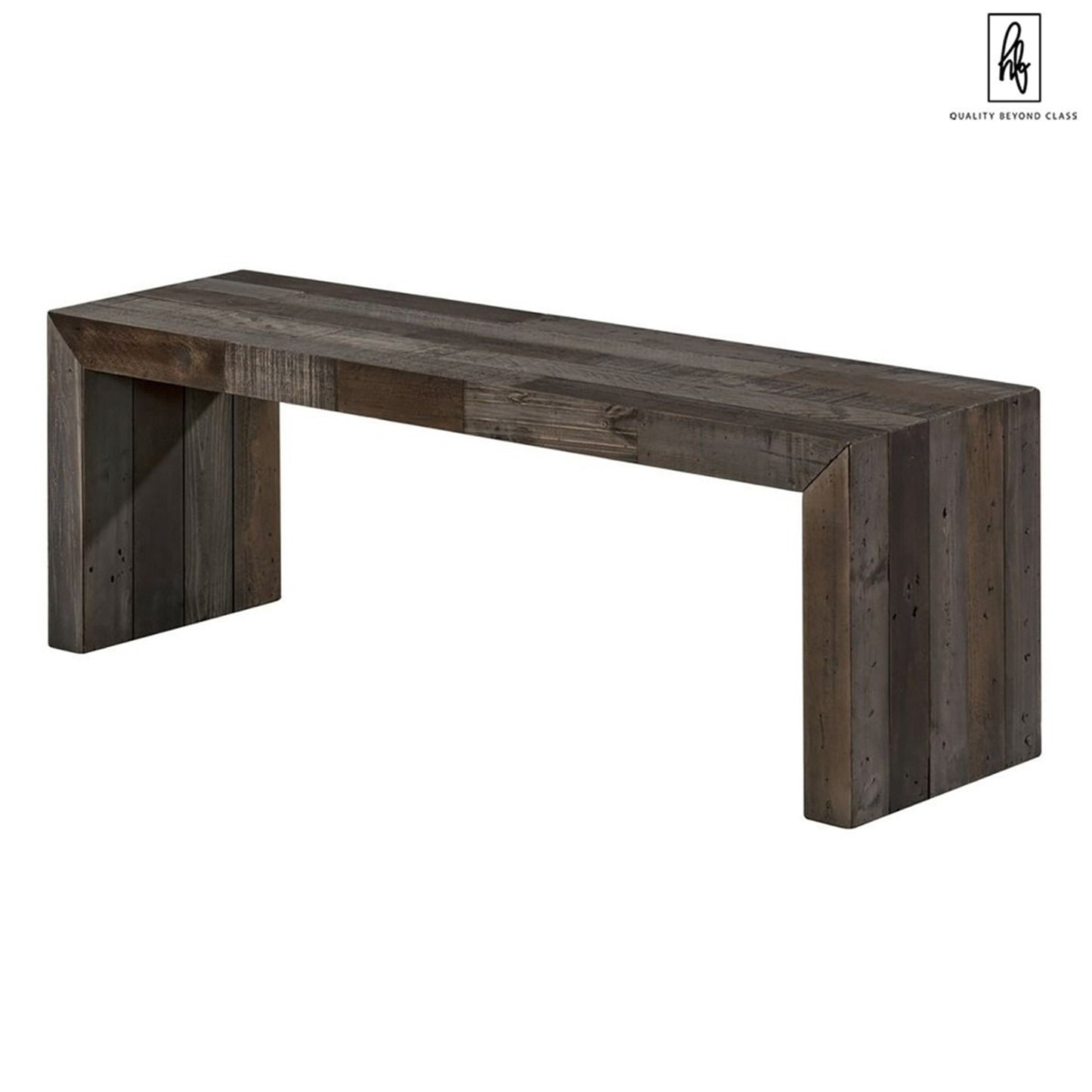 SACHI Industrial Grey Vintage Bench