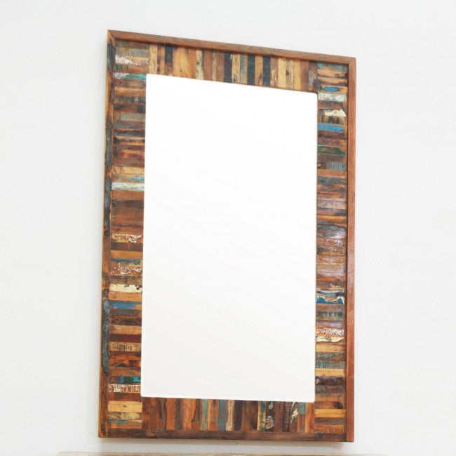 Reclaimed Wood Wall Mirror Frame