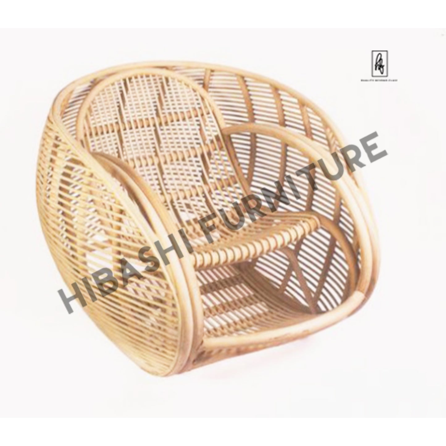 RATTAN EGG ROCKING CHAIR A