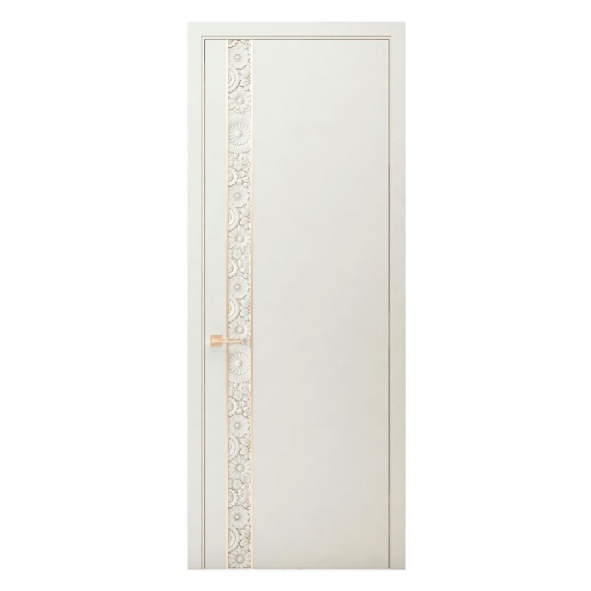 BOHOL Floral Wooden Door – handcrafted solid wood furniture