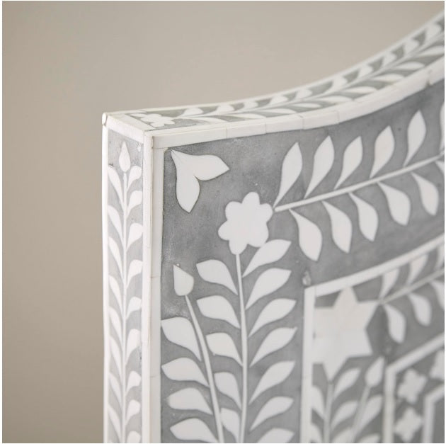 Hibashi Handmade Bone inlay Bed
