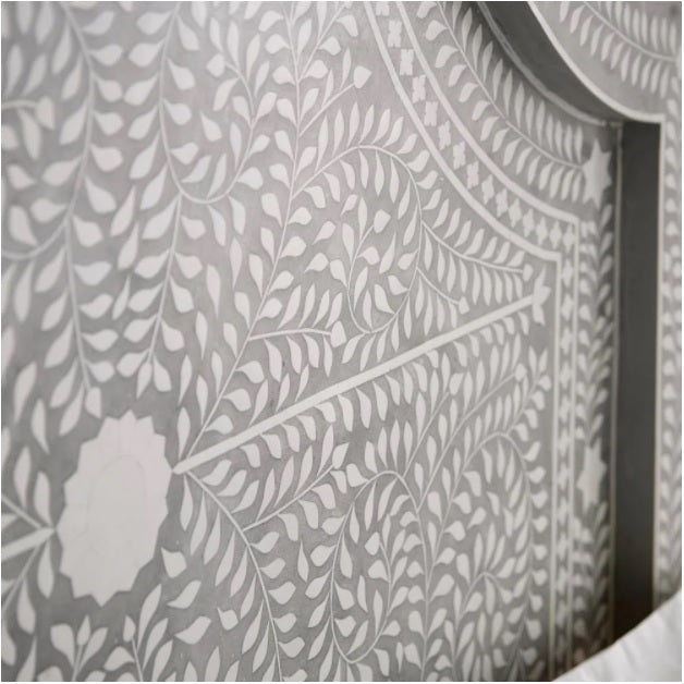 Hibashi Handmade Bone inlay Bed