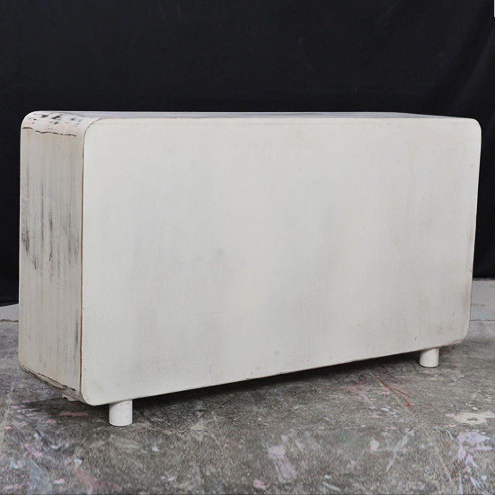 Cromer Sideboard Wine Rack - White 100 - 180 - 40 – handcrafted solid wood furniture