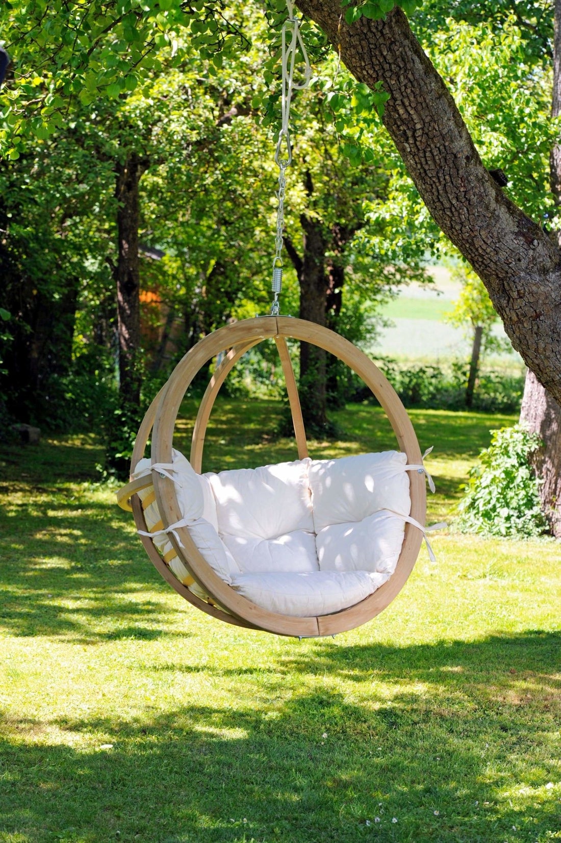 GLOBAL HAND CARVED HANGING SWING/CHAIR by Hibashi Furniture – handcrafted solid wood furniture made in India