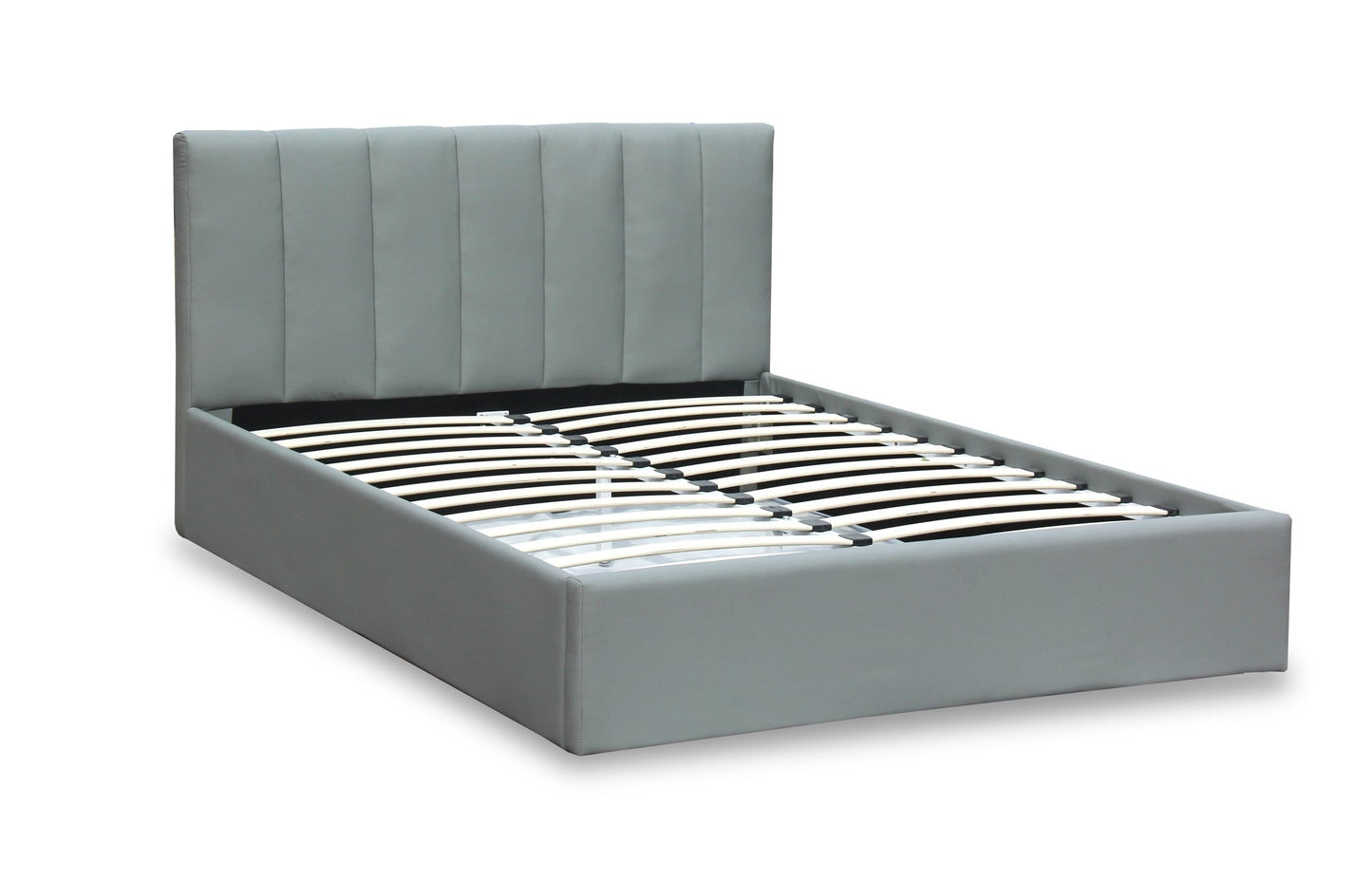 HF1505 Upholstered Bed Frame by Hibashi Furniture – handcrafted solid wood furniture made in India