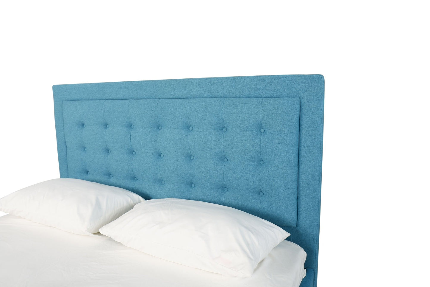 HF1806 Upholstered Bed Frame by Hibashi Furniture – handcrafted solid wood furniture made in India