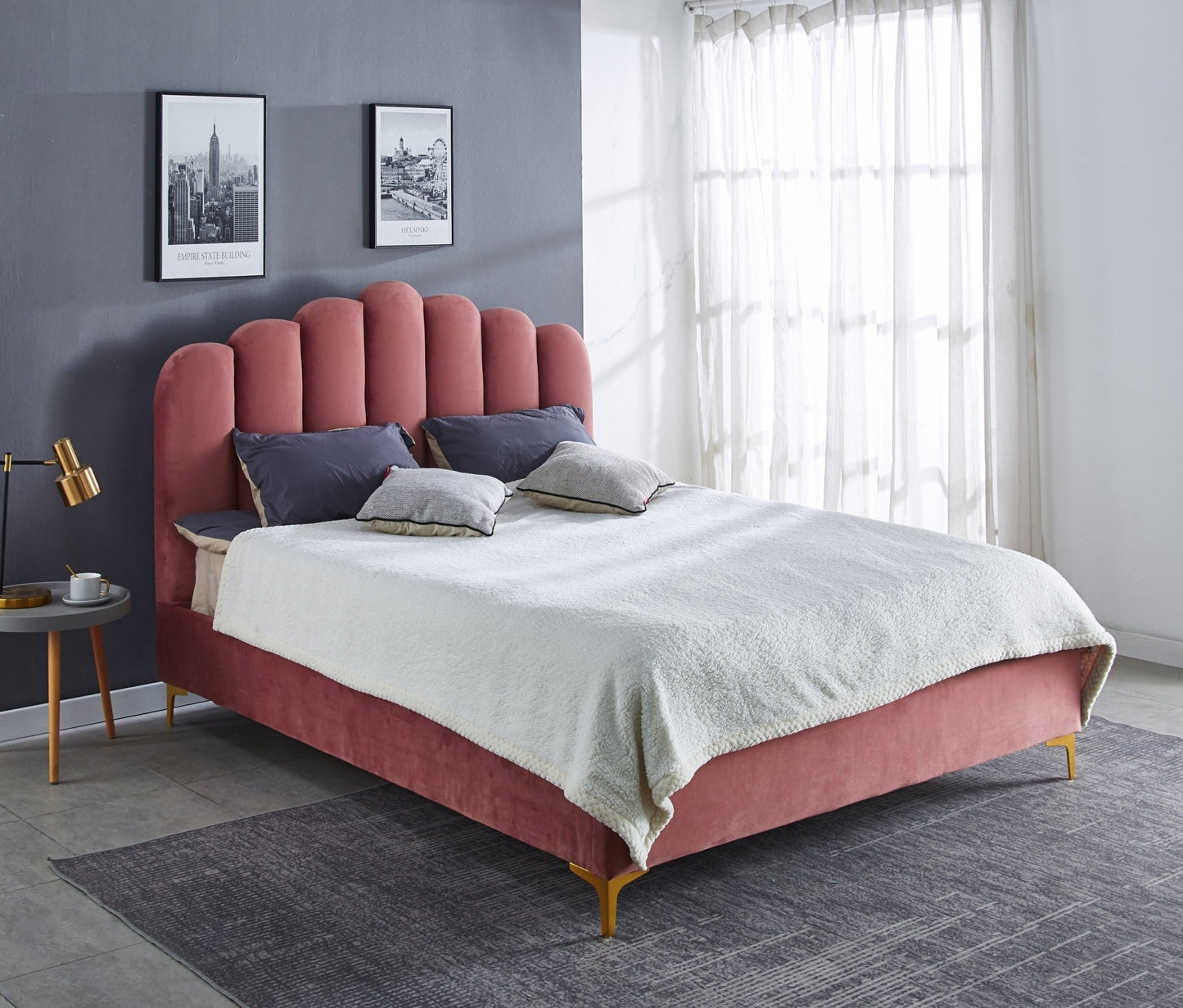 HF2006 Upholstered Bed Frame - HF Commercial Furniture