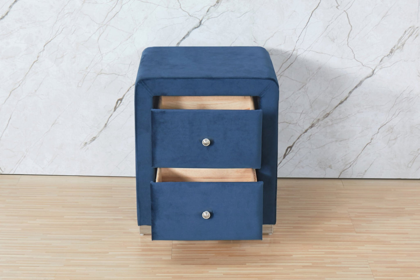 HFNS1 Upholstered Bedside Bed Table – handcrafted solid wood furniture