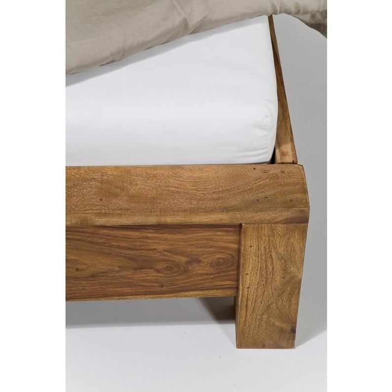 Boston Contemporary Solid Wooden Platform Bed