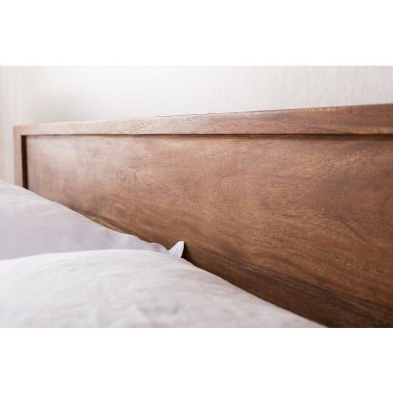 Boston Contemporary Solid Wooden Platform Bed