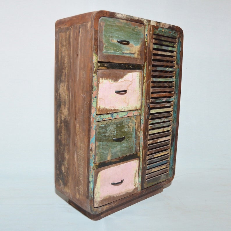 SALVAGE Reclaimed Timber Cabinet Chest of Drawer