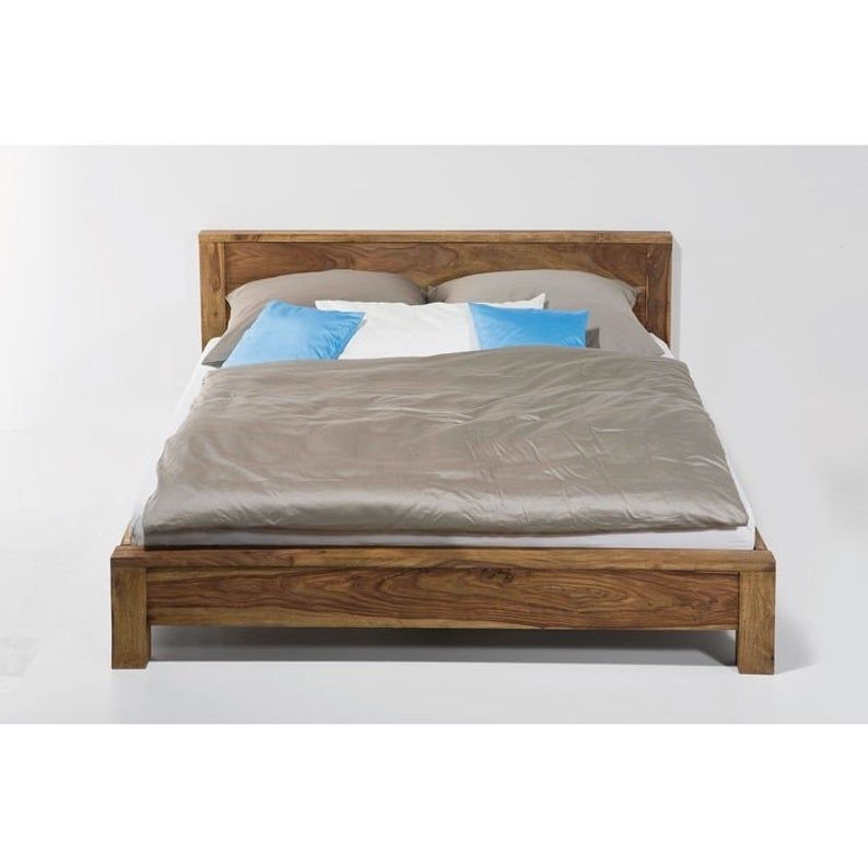 Boston Contemporary Solid Wooden Platform Bed