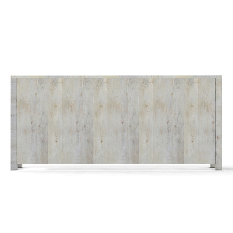 NIRVANA WHITEWASH TIMBER SIDEBOARD XL