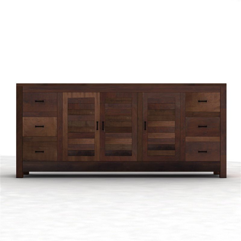 NIRVANA CHOCOLATE TIMBER SIDEBOARD XL – handcrafted solid wood furniture