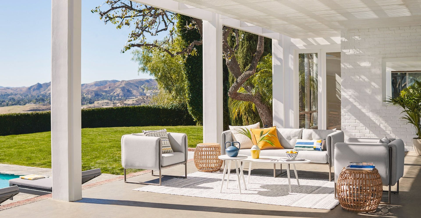 ODA Rattan Side table – handcrafted solid wood furniture