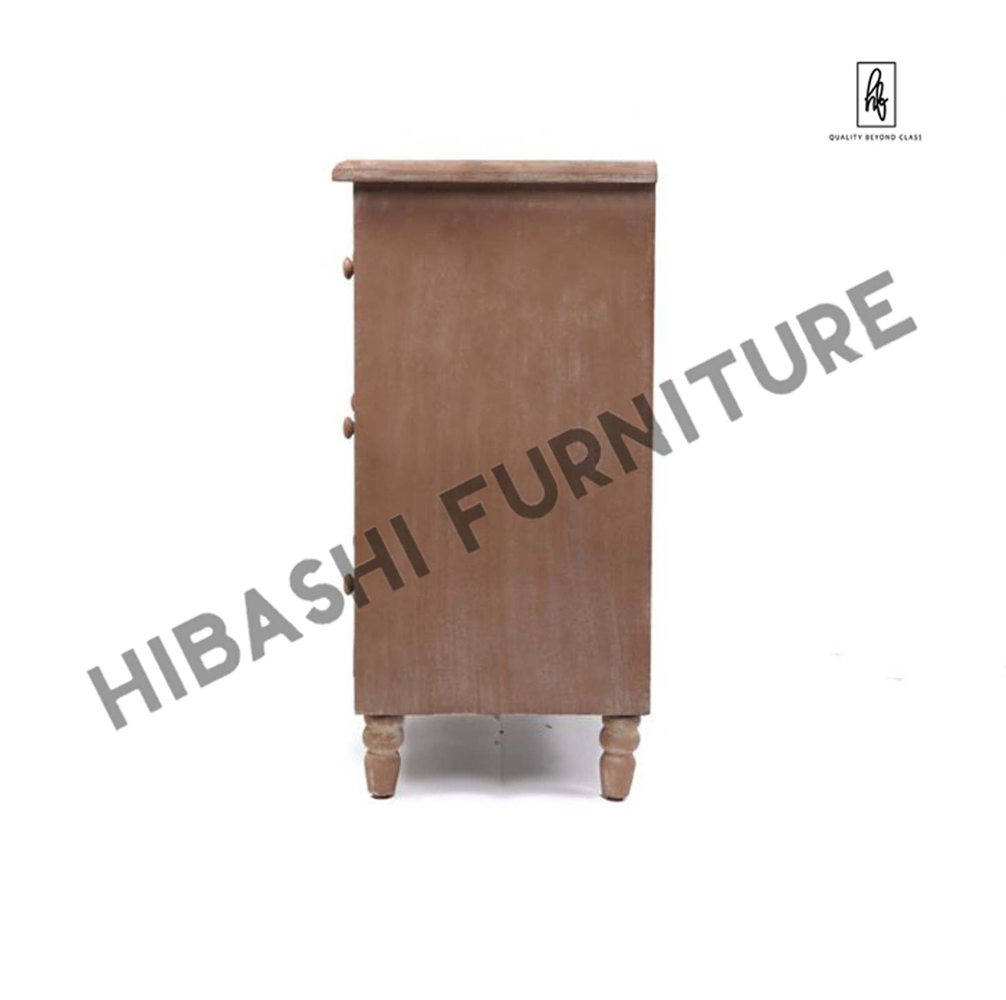 PALE Mango Wood Three Drawer Chest – handcrafted solid wood furniture