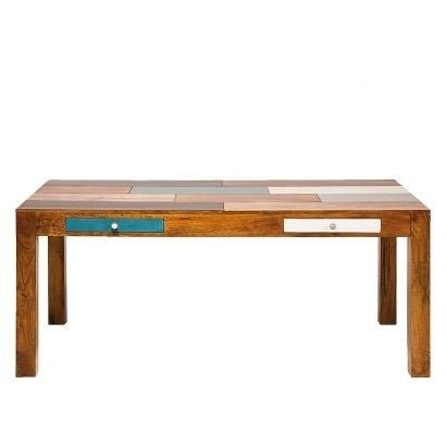 Vivid Solid Wood Modern Dining Table 6 - 8 Seater – handcrafted solid wood furniture