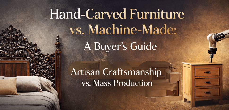 Hand-Carved Furniture vs. Machine-Made: A Buyer’s Guide - HF Commercial Furniture