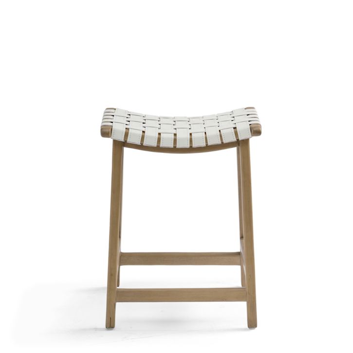 Aeterna Solid Wood Recamier Bar/Counter stool