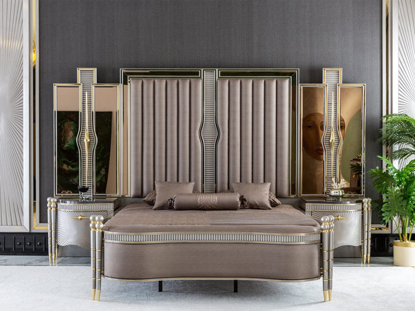 Royce Luxury Upholstered Bed frame