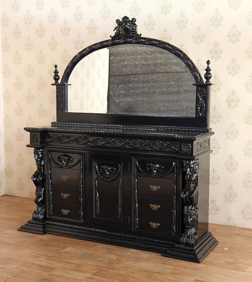 Daze Hand Carved Gothic Dresser