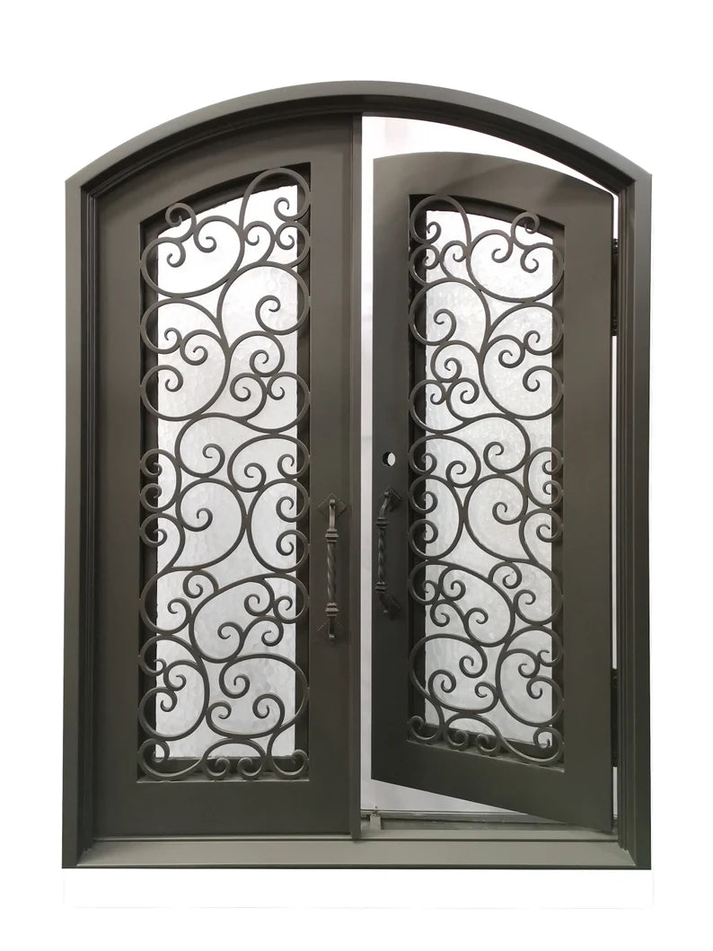 Randoll Wrought Iron Double Door