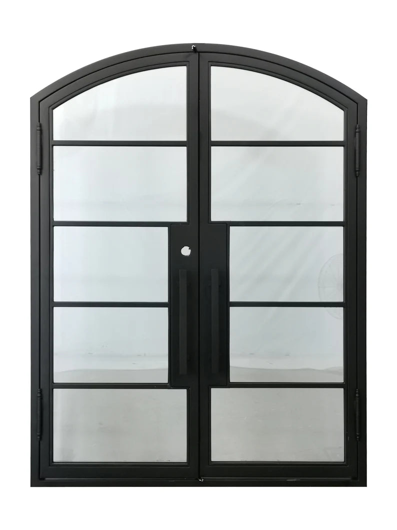 Maritime Wrought Iron Double Door